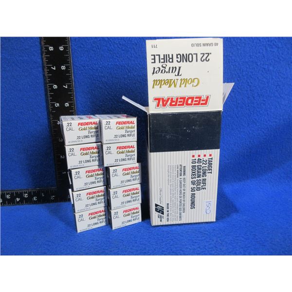 22 LR 40gr Solid Target Federal Cartridges (We Can Not Ship - Pick Up Only)