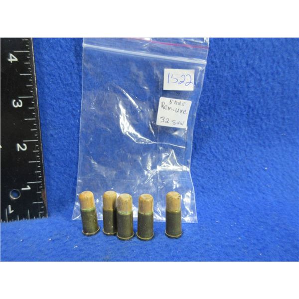 Collector Ammo - 32 S&W Cartridges - Bag of 5 (We Can Not Ship - Pick Up Only)