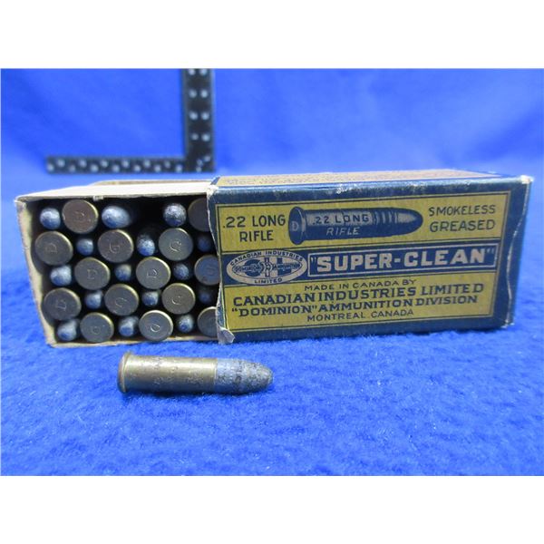 Collector Ammo - 22 LR Super-Clean CIL (We Can Not Ship - Pick Up Only)