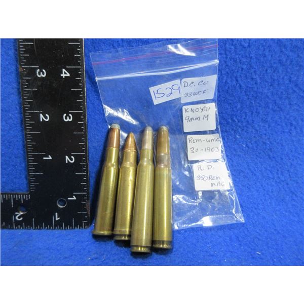 Collector Ammo - 4 Cartridges (We Can Not Ship - Pick Up Only)