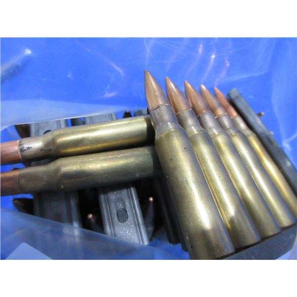 7.62X51 Military Cartridges on Stripper Clips (We Can Not Ship - Pick Up Only)