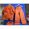 Image 1 : Bristol Outfitters Husqvarna Rain Jacket & Pants - Size Small with Carry Bag