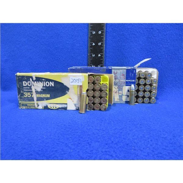 38 Spl Reloads - Box of 50, Box of 45 + 5 Brass (We Can Not Ship - Pick Up Only)