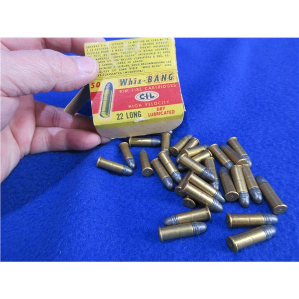 Collector Ammo - 22 Long HV Whiz-Bang CIL (We Can Not Ship - Pick Up Only)