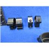 Image 2 : 2 Pairs of 1" .22 Rimfire Rings & Butler Creek Flip-Up Len Covers(10 Eye & 04 Obj)