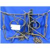 Image 2 : 3 Vintage Body Grip Traps (Conibear) - Approx. 12" Square