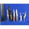 Image 1 : 6 Assorted Folding Blade Knives - 4 are Lock Blade