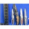 Image 2 : 6 Assorted Folding Blade Knives - 4 are Lock Blade