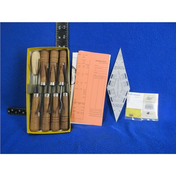 Gunline Tools Checkering Tool Set - Leader 18