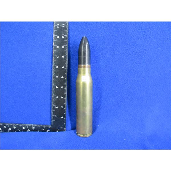 Inert 30MM AFV Brass Shell Casing & 30MM T328 Projectile