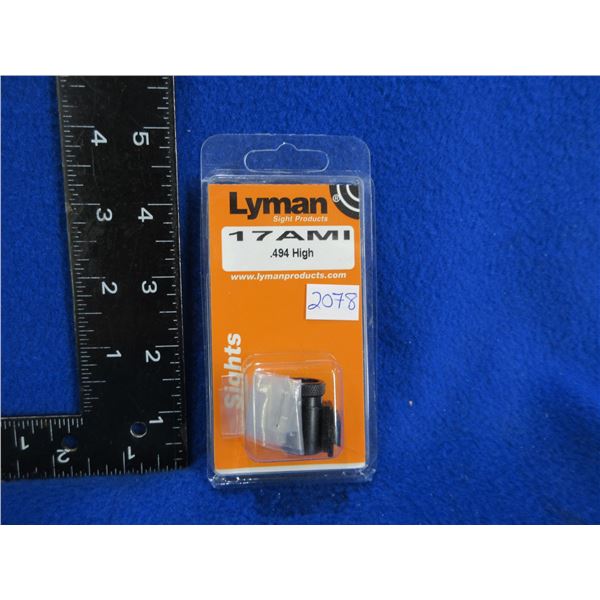 NEW - Lyman 17 AMI .494 High Front Globe Sight