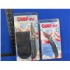Image 1 : Camp USA Lockback Knife with Sheath & Camp USA Lockback Clip Knife