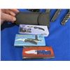 Image 2 : 3 Folding Lock Blade Knives & Multi-Tool Pliers - Appear New