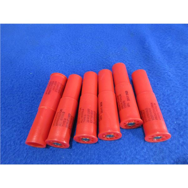 12 Gauge Orion Long Flares (We Can Not Ship - Pick Up Only) - Bag of 6 - Dated May 2022