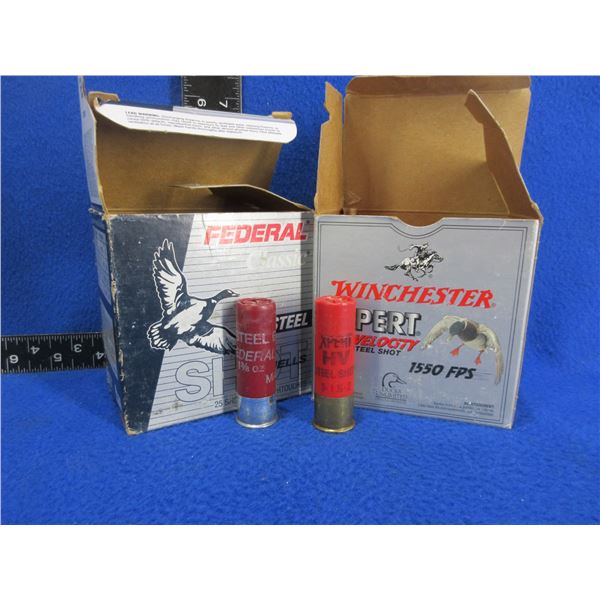 12 Ga. 3" Winchester & Federal Shotshells (We Can Not Ship - Pick Up Only)