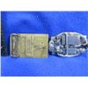 Image 2 : 2 Oilfield Belt Buckles - Brass (Joffre Alta) & Widney Rod Safety Award