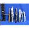Image 1 : 6 Assorted Folding Blade Knives - 5 are Lock Blade