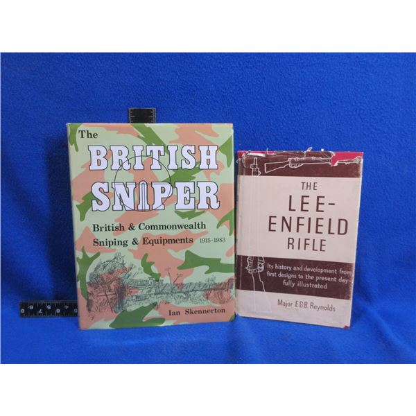 2 Books - The Lee Enfield Rifle, The British Sniper