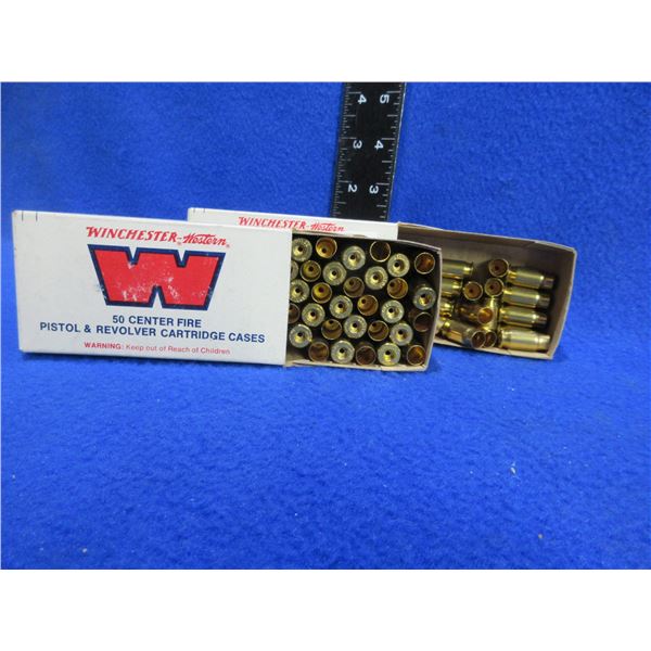NEW - Brass Only - 30 Luger Winchester Unprimed - Box of 50, Box of 18
