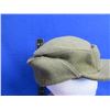 Image 2 : WWII Canadian Green Wool Cap - D.M.C. Cap Mfg. Co. Ltd. Winnipeg MB 1943