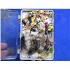 Image 1 : Lot of 60+ Hand Tied Fly Fishing Flies in Case