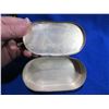 Image 2 : Vintage French Brass Tobacco Box with Copper Anchor