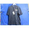 Image 1 : NEW - Battle River Source for Sports Polo Style Shirt - Size XL, Navy Blue