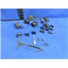 Image 1 : Lot of Misc. - Scope Covers, Vintage Pull-Thru, Sling Swivel, Rear Sight, Rings, Etc.