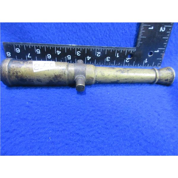 Brass Cannon Barrel - Has Touch Hole, Appears Functional