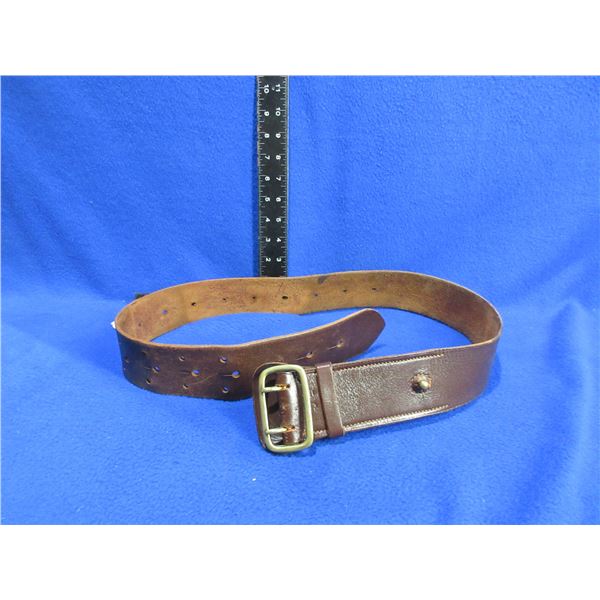 Leather Gun Belt Size 34