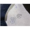 Image 3 : WWII Canadian Military Cold Weather Cap - Dark Blue - Has Broad Arrow Marking with C
