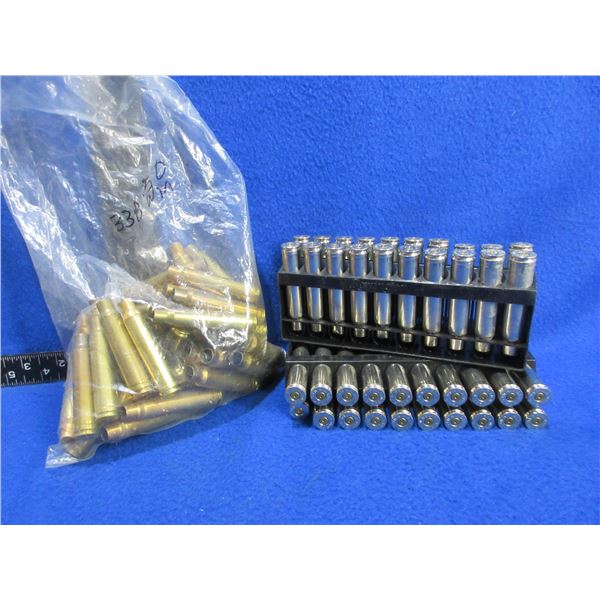Brass Only - 338 Win. Mag Unprimed - Lot of Approx. 90