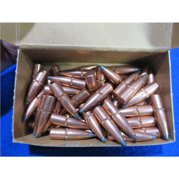 338 Cal. .338" 225gr Spire Point Hornady Bullets - 2 Sealed Boxes of 100, Box of 60