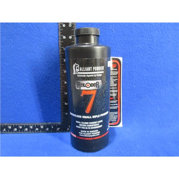 Alliant Reloder 7 Small Rifle Powder (We Can Not Ship - Pick Up Only)