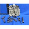 Image 1 : Lee Enfield Stripper Clip Kit - 10 Stripper Clips, Oiler and Pouch