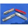Image 1 : 4 Swiss Style Folding Pocket Knives