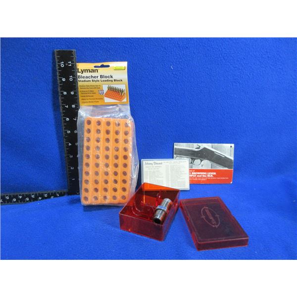 Lee 22-250 Factory Crimp Die, Loading Block, Crow Distress Cry, Browning 81 Manual