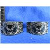 Image 2 : Weaver 1" Low Rings - Gloss Black, Nicely Engraved