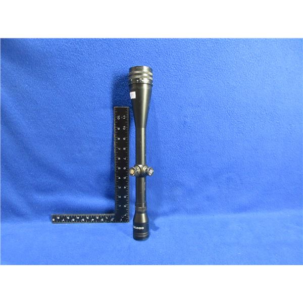 Tasco TS24x44DS Scope - Appears Clear, Dot Reticle - Turret Caps Missing