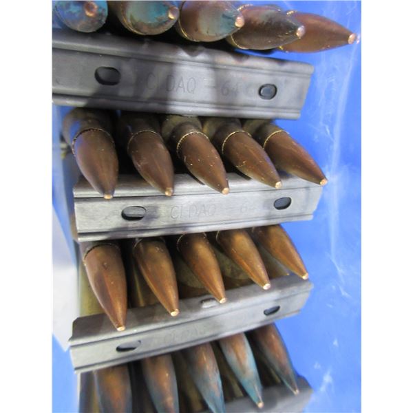 7.62X51 Military Cartridges on Stripper Clips (We Can Not Ship - Pick Up Only)