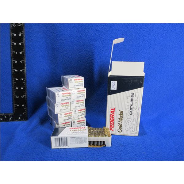 22 LR 40gr Solid Target Federal Cartridges (We Can Not Ship - Pick Up Only)