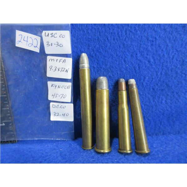 Collector Ammo - 4 Cartridges (We Can Not Ship - Pick Up Only)