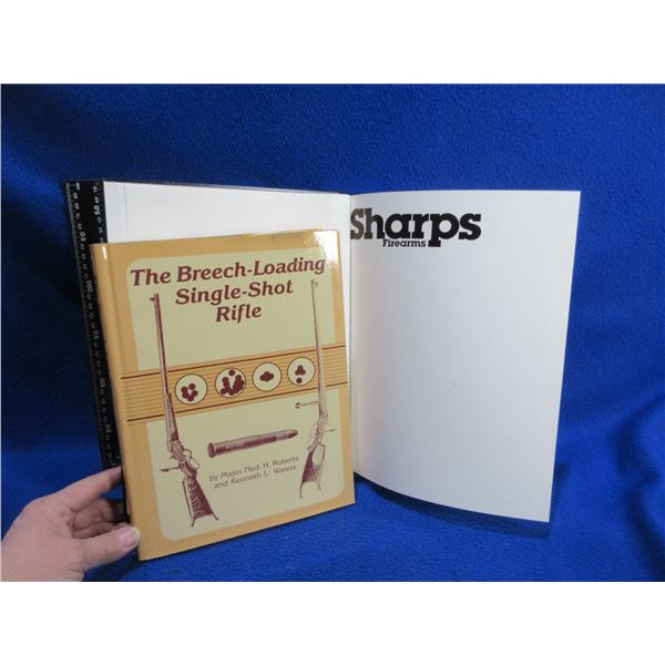 2 Books - The Breech-Loading Single-Shot Rifle, Sharps Firearms
