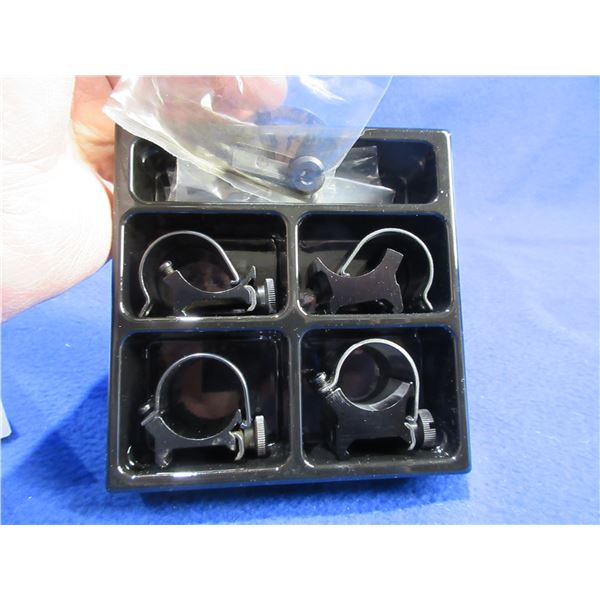 2 Pairs of Weaver 1" Detachable Rings - Low and Medium