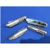 Image 1 : 4 Swiss Style Folding Pocket Knives