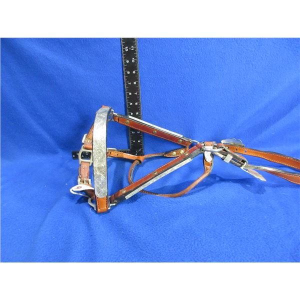 Horse Show Halter - Design by Dale Chavez - Premium Leather & Possibly Silver Plate