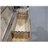 Image 2 : Wood Gun Box for 5 Guns with Carry Straps - 53 1/2" x 18" x 9 1/2" Deep - Pick Up Only