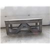 Image 1 : Wood Gun Concealment Bench with Locking Lid - No Keys - Pick Up Only