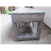 Image 2 : Wood Gun Concealment Bench with Locking Lid - No Keys - Pick Up Only