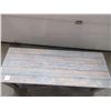 Image 3 : Wood Gun Concealment Bench with Locking Lid - No Keys - Pick Up Only